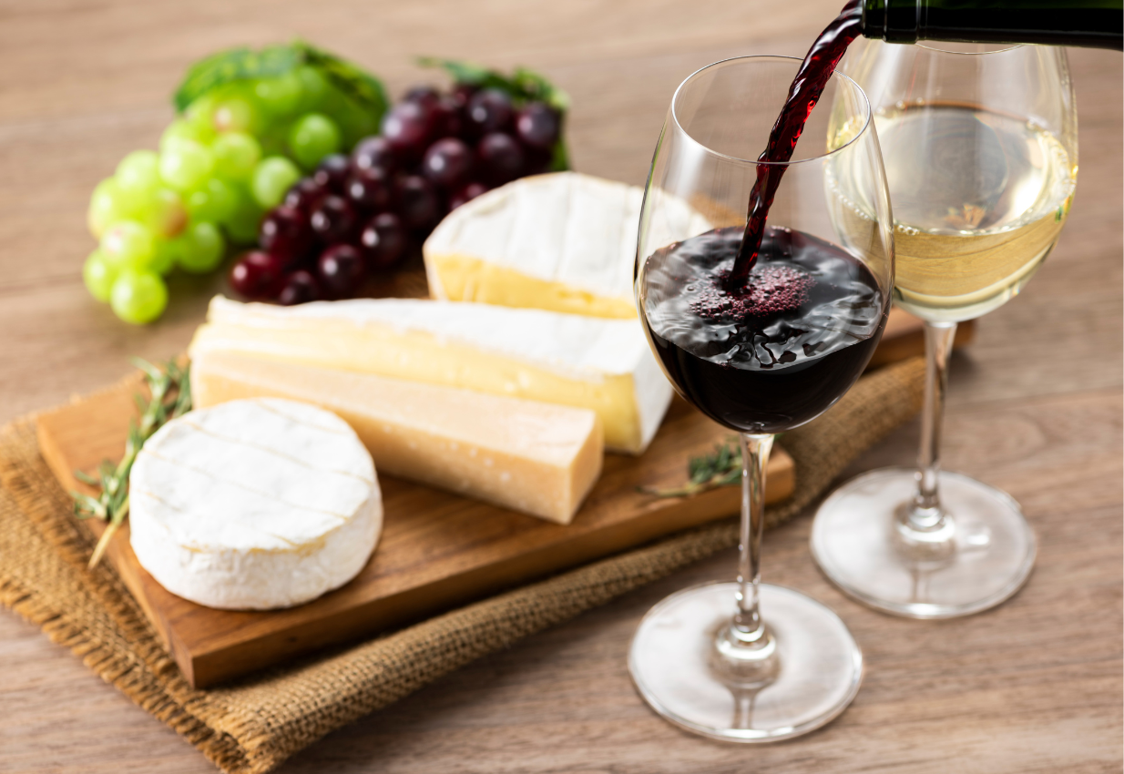 Vinos y quesos