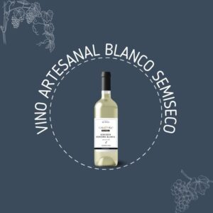 vino artesanal blanco semiseco